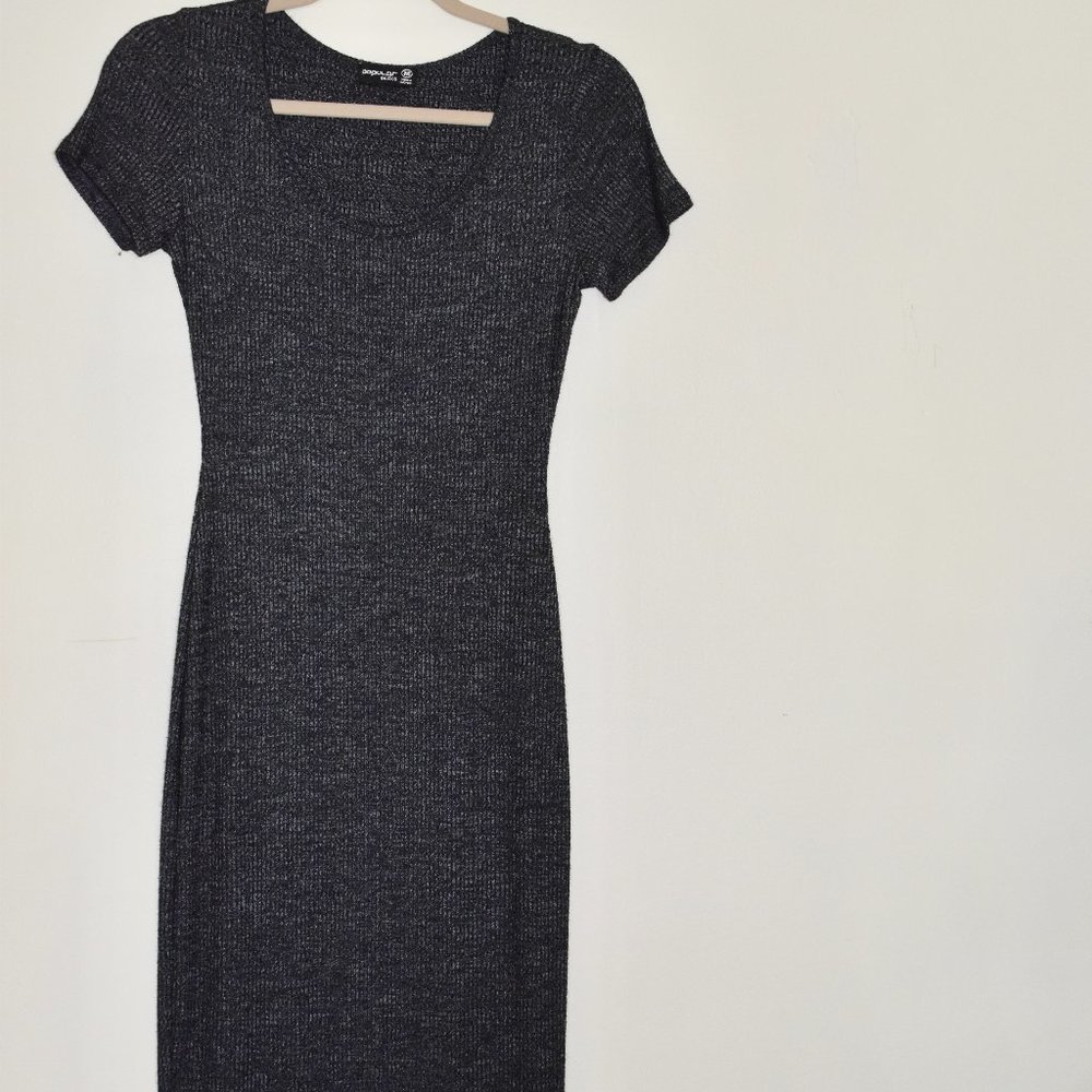 Midi Bodycon Sweater Dress
